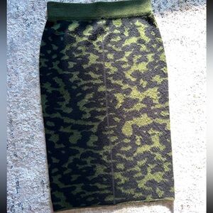 Faith connexion leopard skirt